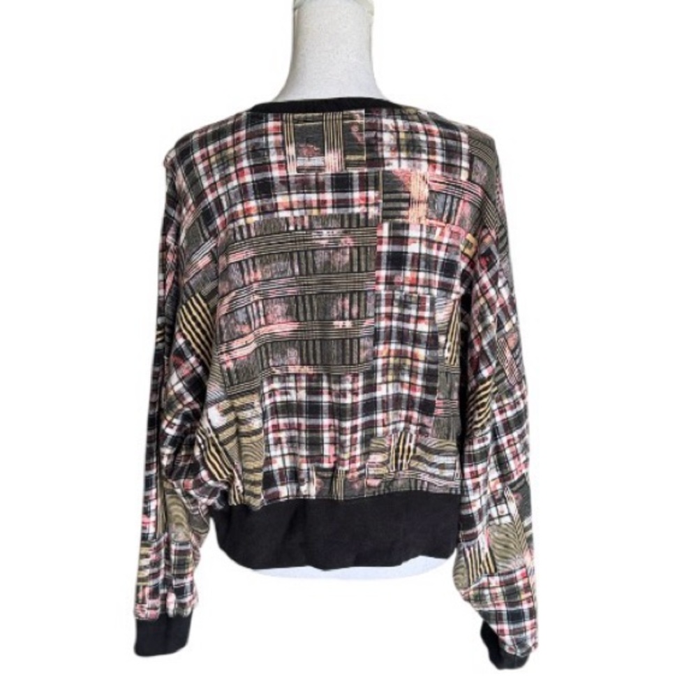 adidas Originals x HER Studio London
Plaid Patchwork Cropped Sweatshirt Size Lg - Picture 4 of 12